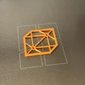 Khuôn in 3D mẫu hình lập phương (Stereometry Cube) hỗ trợ vẽ kỹ thuật - Thumbnail 2