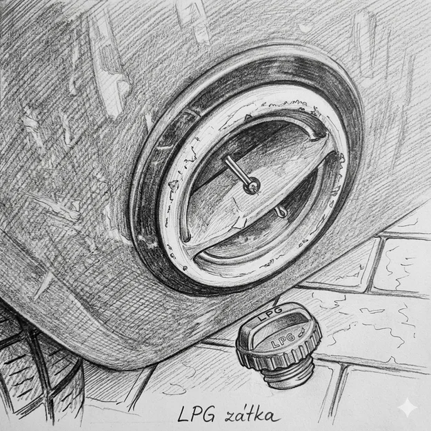 Nắp bảo vệ miệng nạp LPG (Ochranná zátka LPG plniaceho hrdla) - Image 1