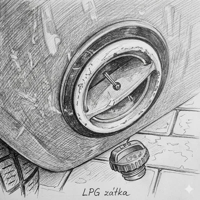 Nắp bảo vệ miệng nạp LPG (Ochranná zátka LPG plniaceho hrdla)