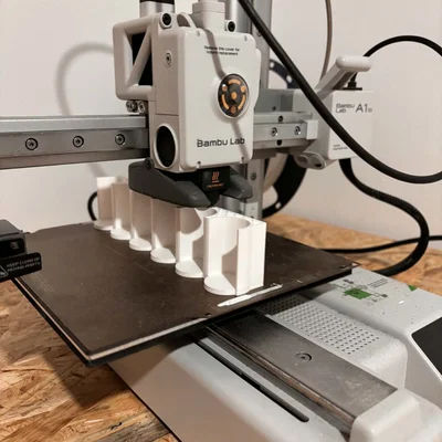 Khay treo tường đựng lọ màu vẽ 3D - Thiết kế gọn gàng, tiện lợi
