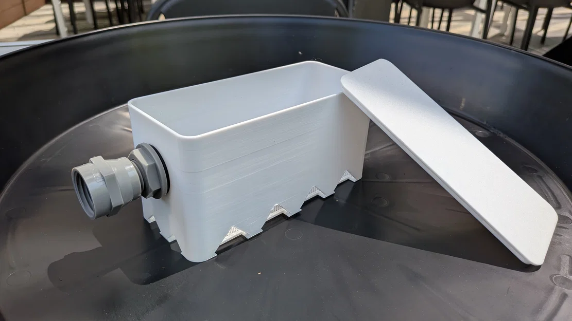 Hộp chứa van phao cho chậu cây (Planter Float Valve Reservoir Box) - Image 3