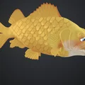 Mô hình cá vàng 3D độc đáo trang trí góc học tập - Thumbnail 1