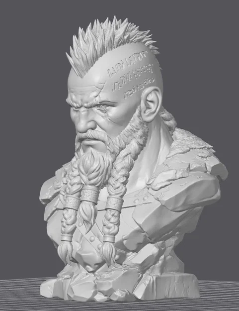 VALDR the Ruler – Bức Bust Vị Bá Chủ - Image 2
