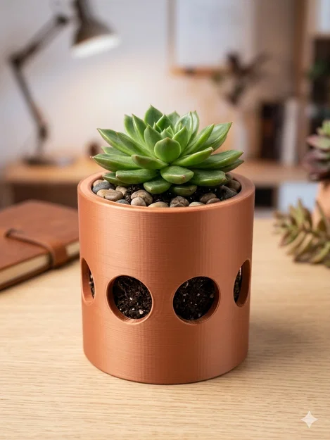 Lọ Cắm Bút và Chậu Cây Đa Năng In 3D (Vase / Stiftebecher) - Image 1