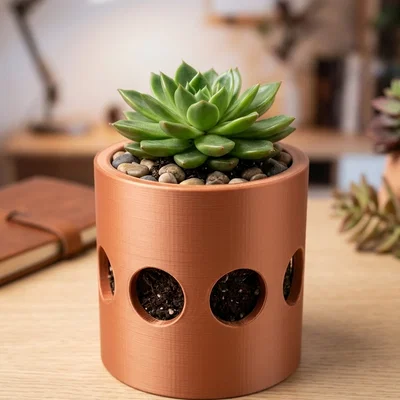 Lọ Cắm Bút và Chậu Cây Đa Năng In 3D (Vase / Stiftebecher)