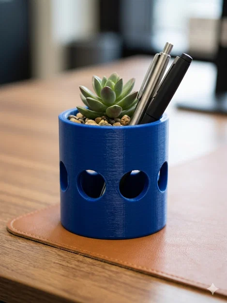 Lọ Cắm Bút và Chậu Cây Đa Năng In 3D (Vase / Stiftebecher) - Image 2