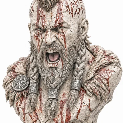 VALDR: War Form – Tượng Bán Thân Viking Berserker Tối Ưu Cho FDM