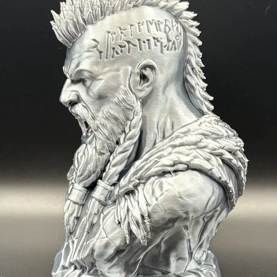 VALDR: War Form – Tượng Bán Thân Viking Berserker Tối Ưu Cho FDM
