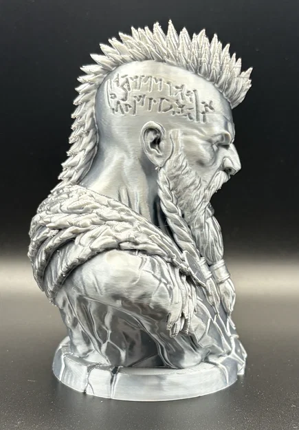 VALDR: War Form – Tượng Bán Thân Viking Berserker Tối Ưu Cho FDM - Image 5