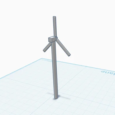 Free 3D Low Polly Windmill – Cối xay gió low-poly 3D miễn phí