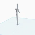 Free 3D Low Polly Windmill – Cối xay gió low-poly 3D miễn phí - Thumbnail 2