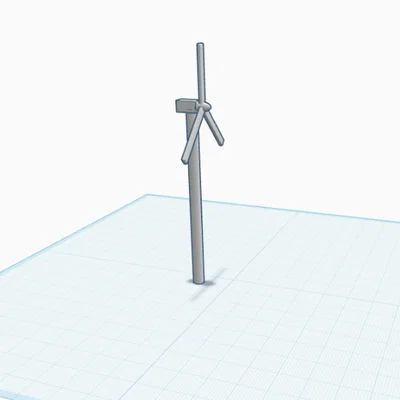 Free 3D Low Polly Windmill – Cối xay gió low-poly 3D miễn phí