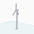 Free 3D Low Polly Windmill – Cối xay gió low-poly 3D miễn phí - Thumbnail 3
