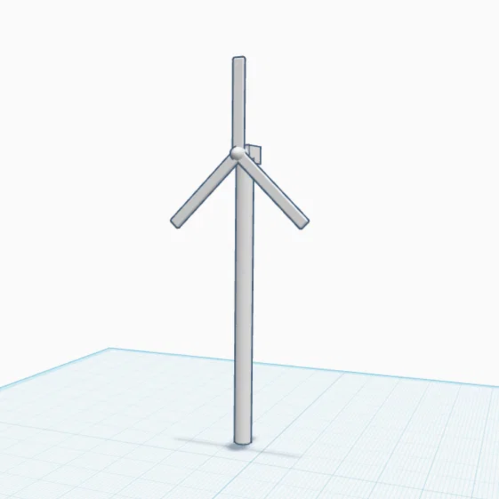 Free 3D Low Polly Windmill – Cối xay gió low-poly 3D miễn phí - Image 4