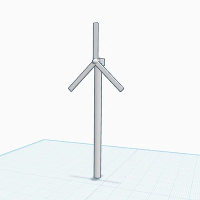 Free 3D Low Polly Windmill – Cối xay gió low-poly 3D miễn phí
