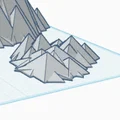 Miễn phí 3D Low Polly Mountains (Núi Low-Poly) - Thumbnail 5