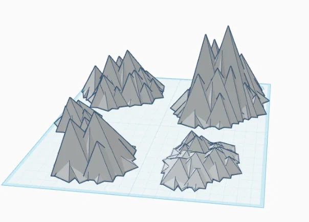 Miễn phí 3D Low Polly Mountains (Núi Low-Poly) - Image 7