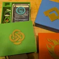 Nắp có logo các faction cho hộp bài Altered (Deck pour carte jeux altered) - Thumbnail 2