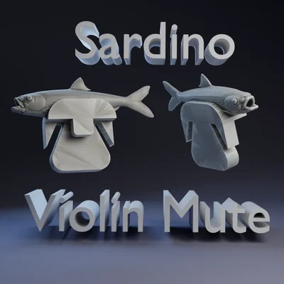 Sardino: Phụ kiện giảm âm Violin và Viola độc đáo in 3D bằng TPU