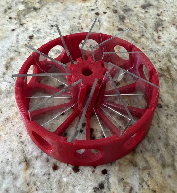Carousel làm sạch lam kính siêu âm (Lam 25×25 mm) - Image 1