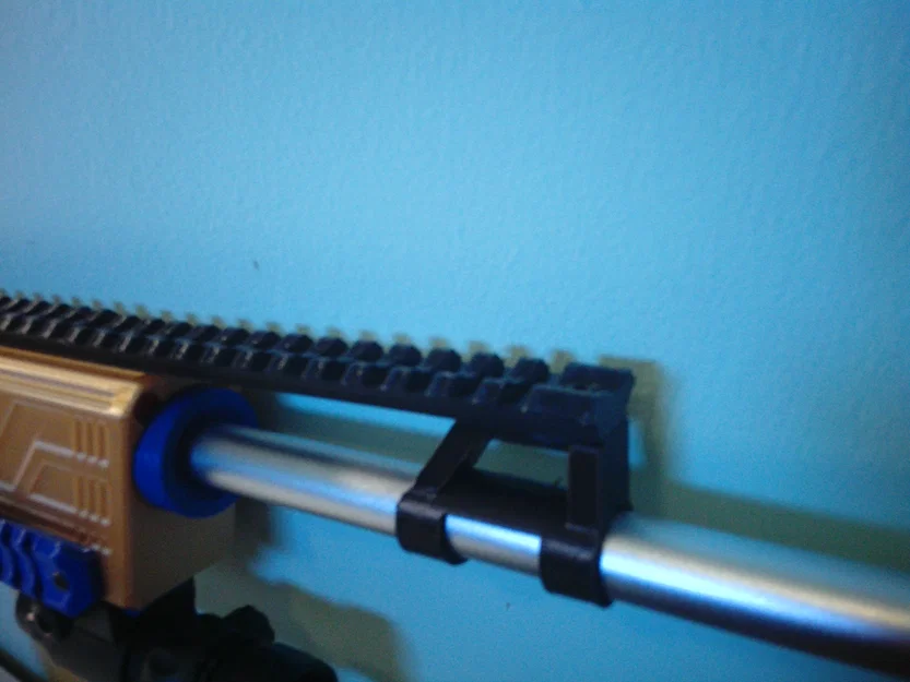 Thanh ray 14-rail nâng cấp thẩm mỹ cho blaster Smiley - Image 3