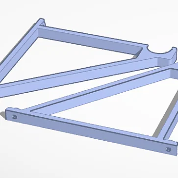 Giá Treo Cuộn Nhựa In 3D Gắn Tường Tiện Lợi (Improved Spool Wall Bracket)