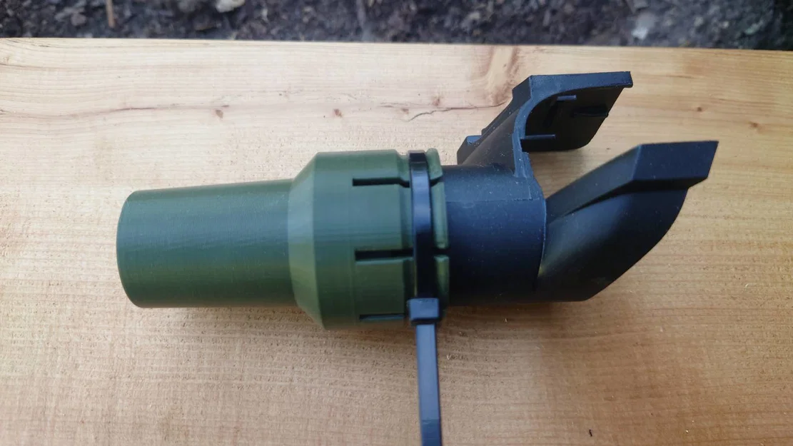 Adapter kết nối máy cưa Bosch GKS190 với máy hút bụi Kaercher WD6 - Image 2