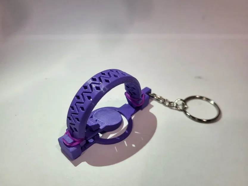 Móc khóa mô hình bẫy gấu 3D độc đáo - Phụ kiện fidget toy cá tính - Image 1