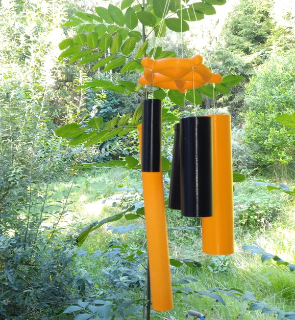 Ống trụ trang trí chuông gió (Wind Chime Pipe) tinh tế in 3D - Image 6
