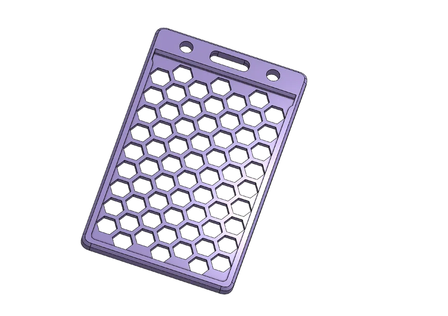 Khung đựng thẻ ID Holder V2 (Thiết kế dạng tổ ong cực nhẹ) - Image 2