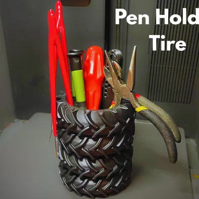 Ống Đựng Bút Lốp Máy Kéo (Tractor Tire Pen Holder)