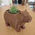 Chậu Trồng Cây Capybara Zen – Chậu Hoa Thú Cưng Dễ Thương - Thumbnail 3