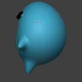 Mô hình chú cá mập hoạt hình 3D dễ thương trang trí bàn làm việc - Thumbnail 2