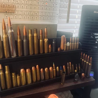 Kệ trưng bày đạn (caliber collection ammo stand)