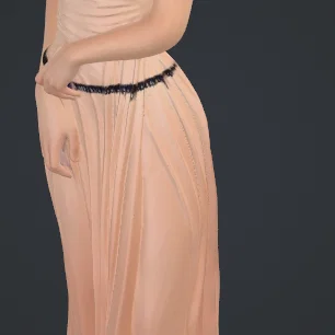 Mô hình 3D người phụ nữ trên bãi biển (frau am strand) - File STL
