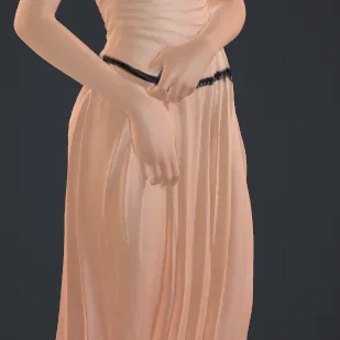 Mô hình 3D người phụ nữ trên bãi biển (frau am strand) - File STL