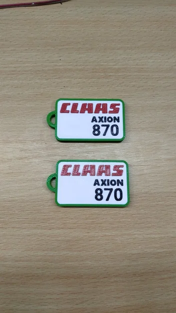 Móc khóa mô hình Claas Axion 870 độc đáo - Image 4