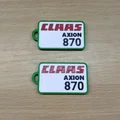 Móc khóa mô hình Claas Axion 870 độc đáo - Thumbnail 4
