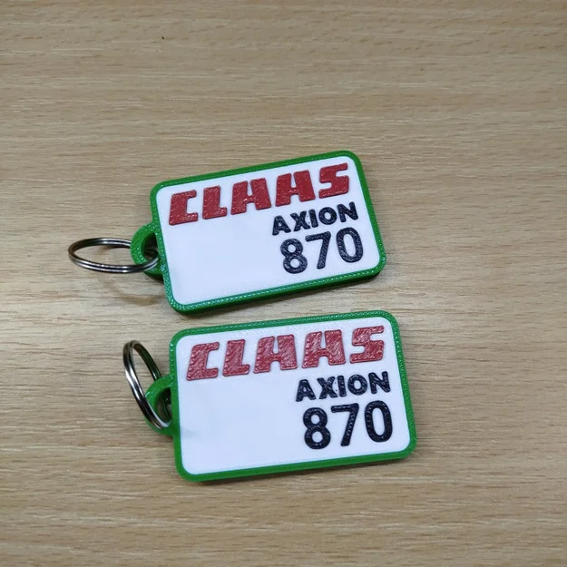 Móc khóa mô hình Claas Axion 870 độc đáo - Image 5