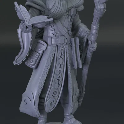 Bộ D&D Starter Party Pack: 4 Miniature Anh Hùng (Presupported) - Fantasy RPG Set