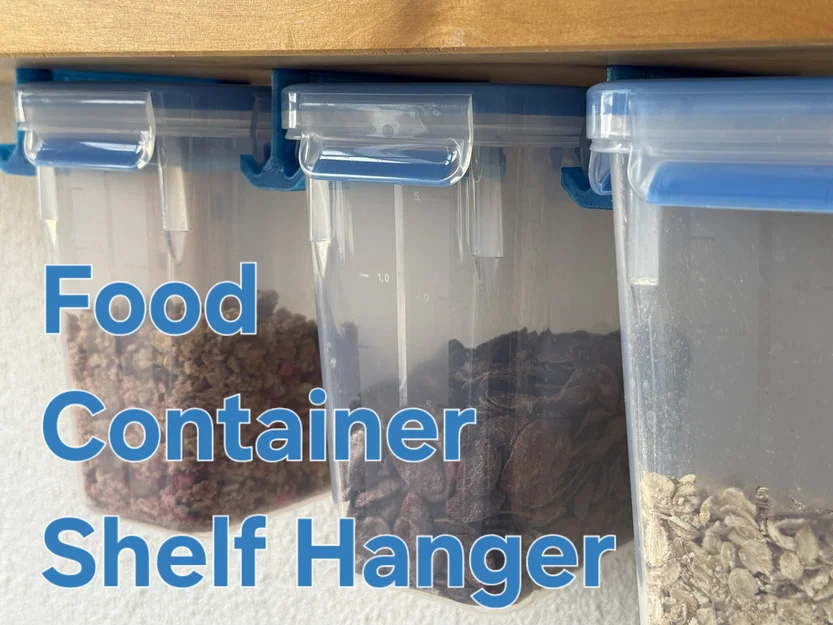 Móc Treo Kệ Cho Hộp Đựng Thực Phẩm (Food Container Shelf Hanger) - Image 1