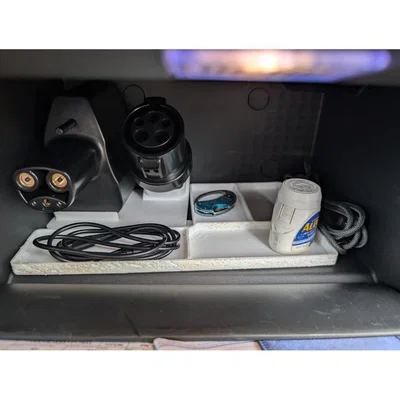 Khay chia ngăn hộc đựng đồ Hyundai Ioniq 5 (Glove Box Organizer Tray)