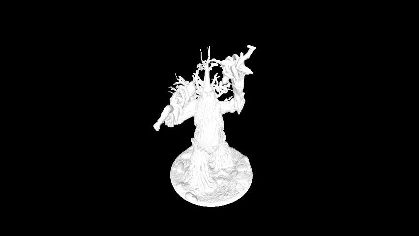 Mô hình 3D Baumbart - Treebeard trong Lord of the Rings cực chất - Image 1