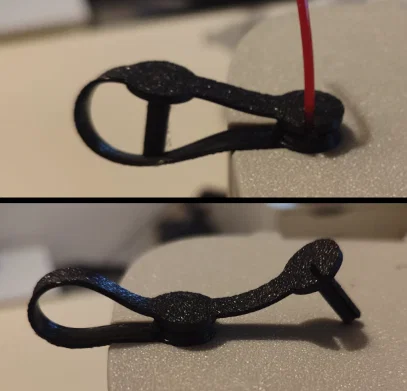 Nút bịt container (plug) có tùy chọn khe cho filament - Image 1