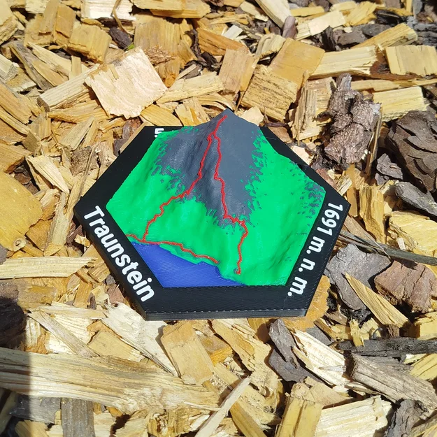 Đế bên dưới bản đồ Topo Trail - Image 3