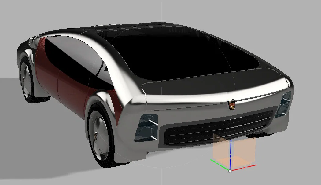 Xe concept Future Rover động cơ đặt sau - Image 1