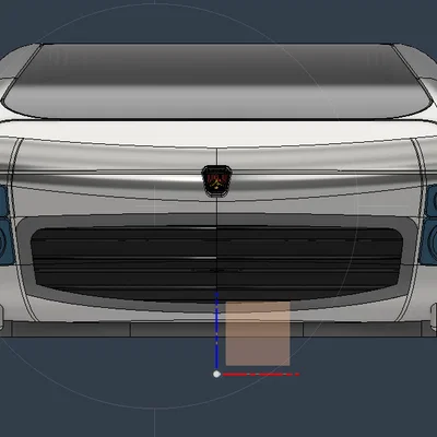 Xe concept Future Rover động cơ đặt sau