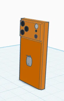 Mô hình 3D điện thoại iPhone 17 Pro Max chi tiết - Image 2