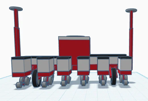 Mô hình phác thảo máy gieo hạt Ih Cyclo 800 (Dành cho tham khảo) - Image 6