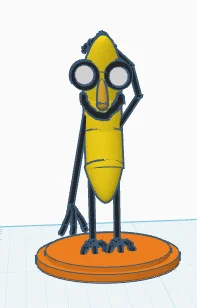 Mô hình Bananasquird - Sự kết hợp hài hước giữa chuối và Squidward - Image 1